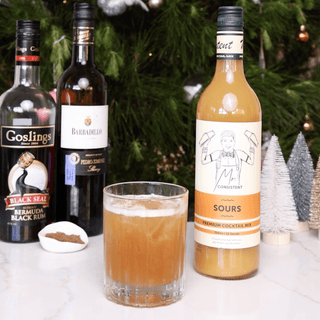 12 Days of Christmas Cocktails: Nana's Rum Ball Sour🍊 - Mr. Consistent