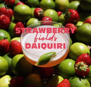 RECIPE: Strawberry Fields Daiquiri