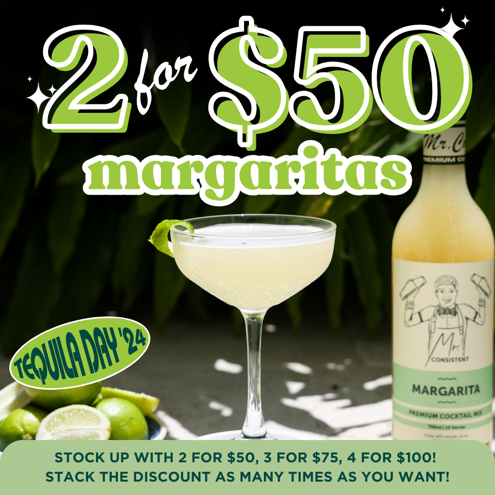 WORLD TEQUILA DAY 2024 Margarita Cocktail Mixers made perfectly for